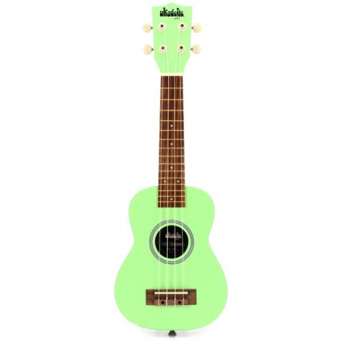  Kala Ukadelic Soprano Ukulele - Grasshopper