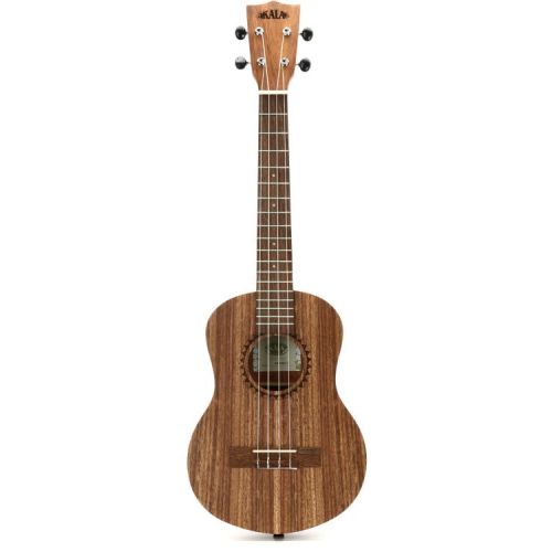  Kala Teak Tenor Ukulele Natural Essentials Bundle