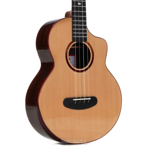  Kala Contour Series Baritone Ukulele - Natural Spruce