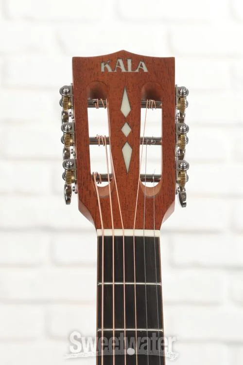  Kala Solid Cedar Top Parlor Guitar - Natural