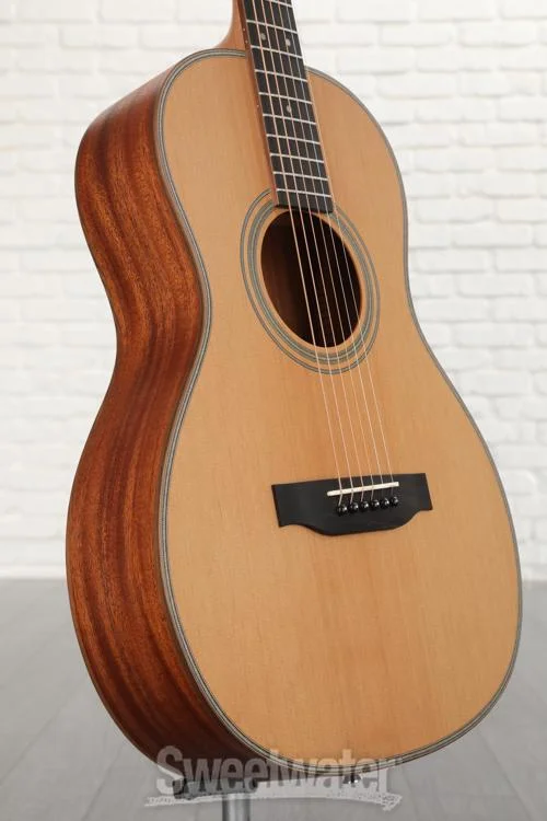  Kala Solid Cedar Top Parlor Guitar - Natural