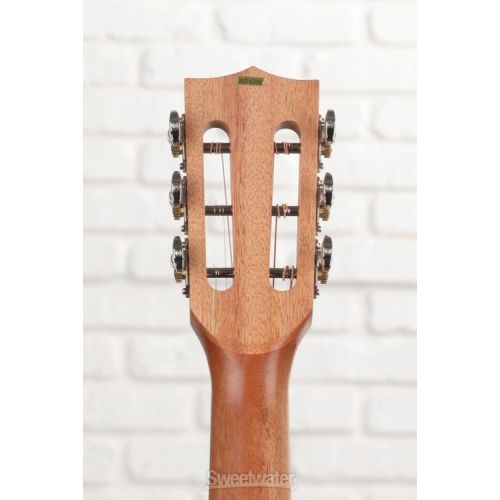  Kala Solid Cedar Top Parlor Guitar - Natural