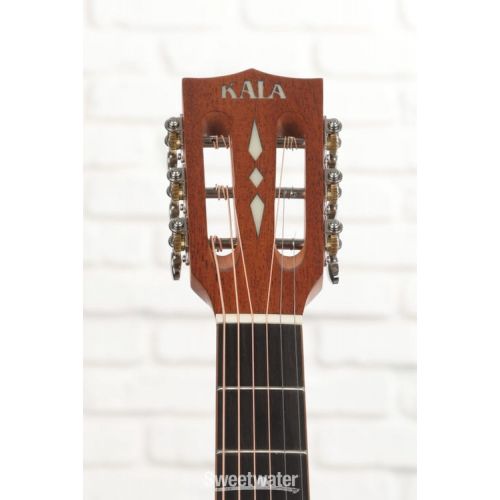  Kala Solid Cedar Top Parlor Guitar - Natural