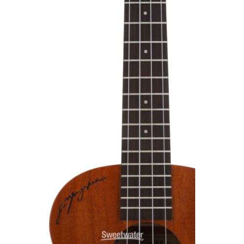  Kala Voyage Collection Courage Tenor Ukulele - Natural with Maori Design