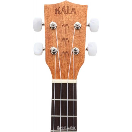  Kala Voyage Collection Courage Tenor Ukulele - Natural with Maori Design