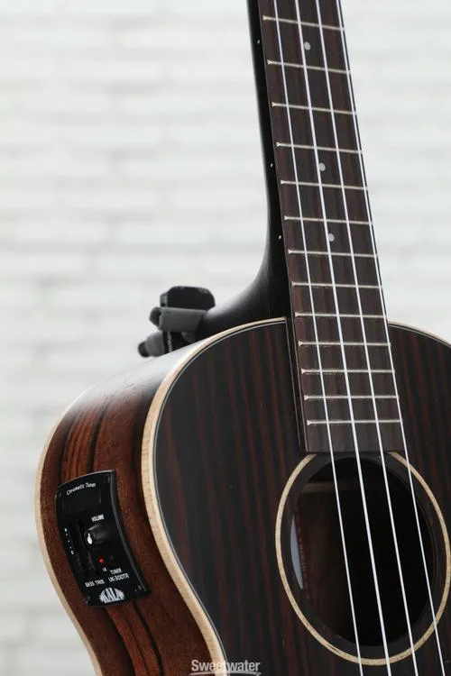  Kala KA-EBY-TE Tenor Ukulele - Striped Ebony Demo