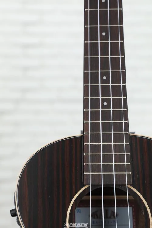  Kala KA-EBY-TE Tenor Ukulele - Striped Ebony Demo