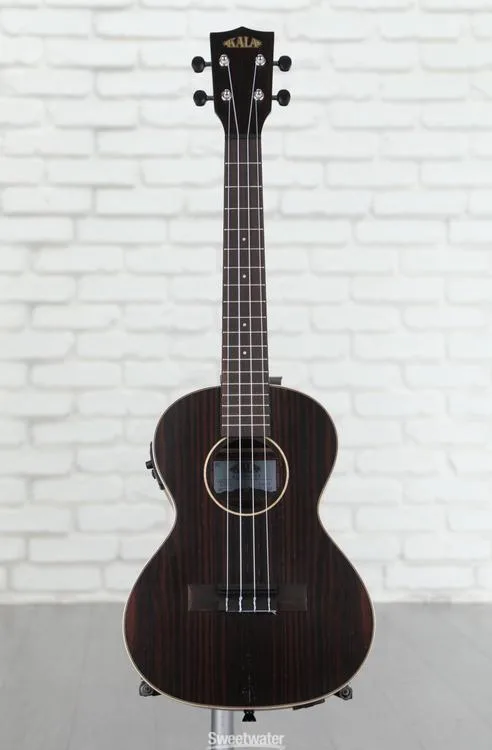  Kala KA-EBY-TE Tenor Ukulele - Striped Ebony Demo