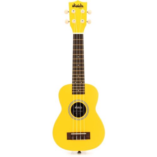  Kala Ukadelic Soprano Ukulele Essentials Bundle - Taxi Cab