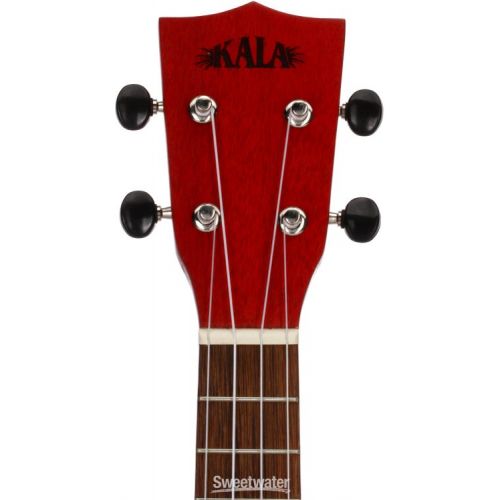  Kala Meranti Watercolor Soprano Ukelele - Adobe Red