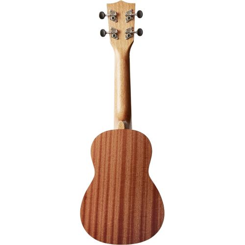  Official Kala Learn to Play Ukulele Soprano Starter Kit, Satin Mahogany  Includes online lessons, tuner app, and booklet (KALA-LTP-S)