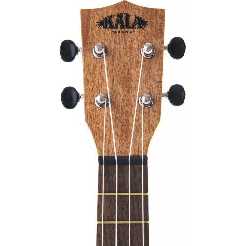  Official Kala Learn to Play Ukulele Concert Starter Kit, Satin Mahogany  Includes online lessons, tuner app, and booklet (KALA-LTP-C)
