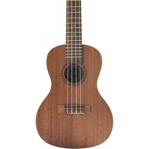  Official Kala Learn to Play Ukulele Concert Starter Kit, Satin Mahogany  Includes online lessons, tuner app, and booklet (KALA-LTP-C)