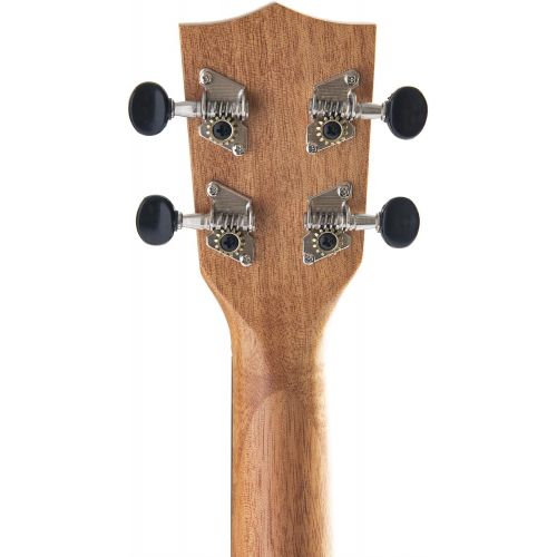  Official Kala Learn to Play Ukulele Concert Starter Kit, Satin Mahogany  Includes online lessons, tuner app, and booklet (KALA-LTP-C)