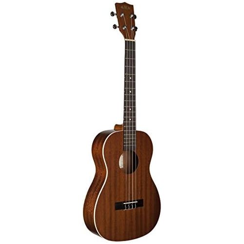  [아마존베스트]Kala KA-B Mahogany Baritone Ukulele Bundle with Gig Bag, Clip-On Tuner, Austin Bazaar Instructional DVD, and Polishing Cloth