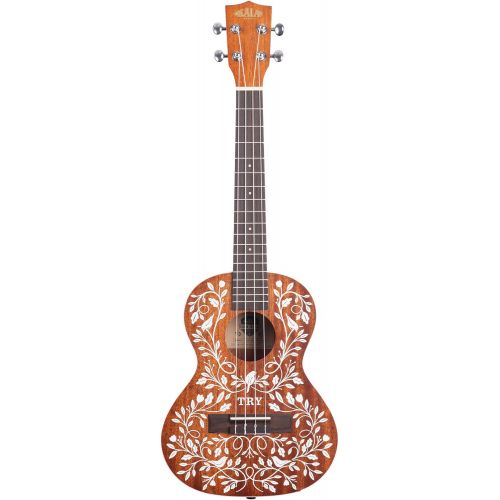  [아마존베스트]KALA, 4-String Ukulele, Right, Mahogany & White LTP-MH