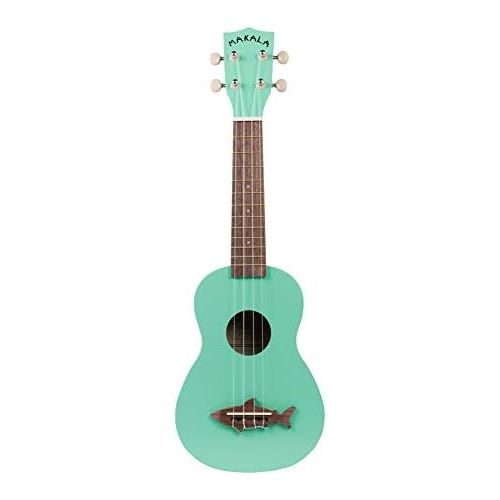  [아마존베스트]Makala Surf Green Shark Soprano Ukulele by Kala (MK-SS/GRN)