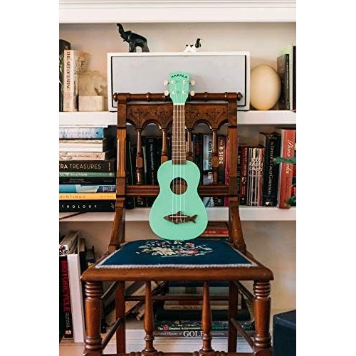  [아마존베스트]Makala Surf Green Shark Soprano Ukulele by Kala (MK-SS/GRN)