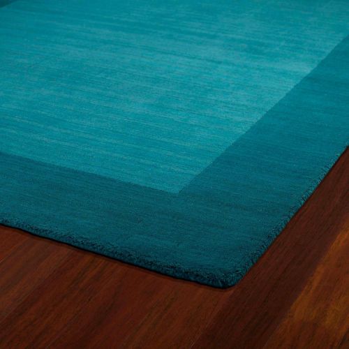  Kaleen Rugs Regency Collection 7000-78 Turquoise Hand Tufted 36 X 53 Rug