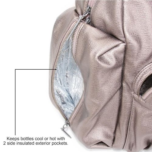  Convertible Fashion Diaper Backpack Sling: Kalencom Chicago Diaper Backpack and Crossbody Sling...