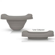 [아마존베스트]Kalencom Potette Plus Collapsible Reusable Liner for Home Use with The 2-in-1 Potette Plus Potty (Sold Separately) (Gray)