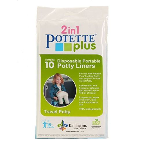  [아마존베스트]Kalencom Potette Plus On The Go Potty Liner Re-Fills 10-Pack