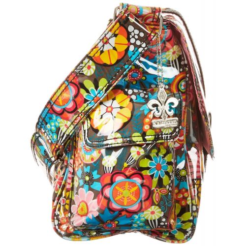  Kalencom Laminated Buckle Bag, Retro Floral