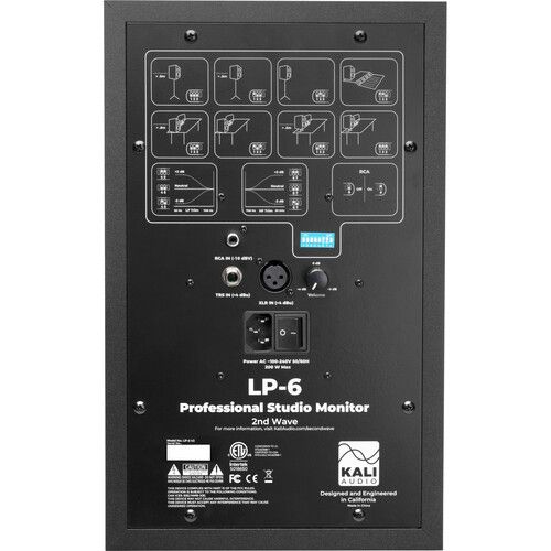  Kali Audio Project Lone Pine Studio Monitor LP-6 v2 (Black)