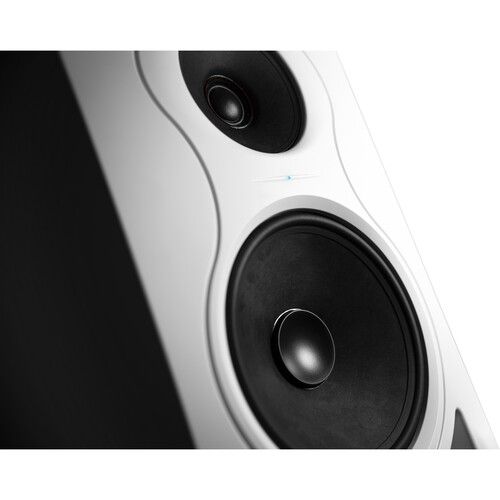  Kali Audio IN-8 V2 3-Way Coincident Studio Monitor (White, Single)