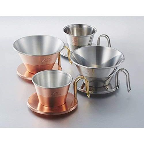  Kalita Coffee Dripper TSUBAME WDC-185 2-4 Person Use Copper 5099 by Kalita