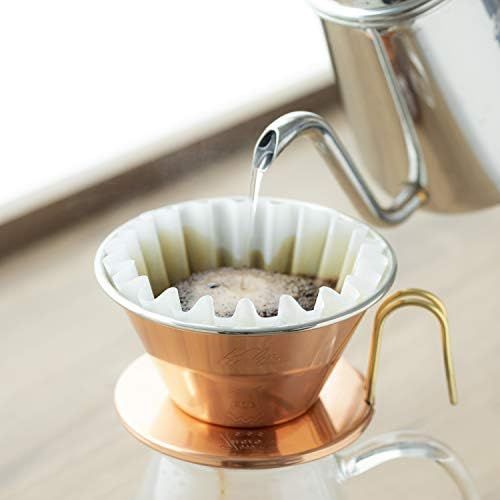  Kalita Coffee Dripper TSUBAME WDC-185 2-4 Person Use Copper 5099 by Kalita