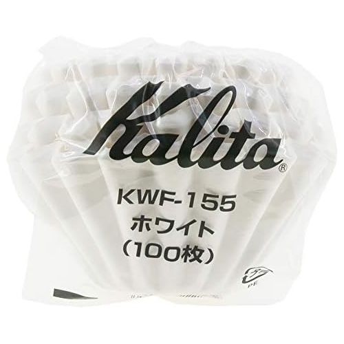  Kalita: Wave Series Wave Filter KWF-155 [1-2 persons] White , 100 sheets 22213