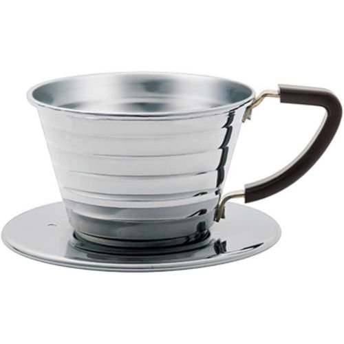  Kalita Stainless Steel Wave 155 Coffee Dripper, Size, Silver