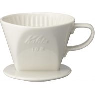 [아마존베스트]Kalita 102 Ceramic Dripper Coffee Dipper, White