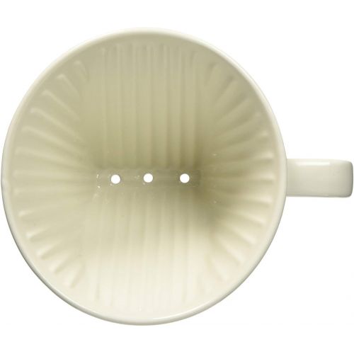  [아마존베스트]Kalita 102 Ceramic Dripper Coffee Dipper, White