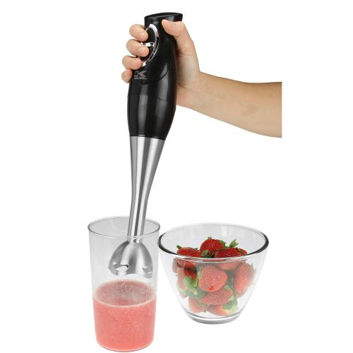  Kalorik BlackStainless Steel Hand Blender and Mixing Cup