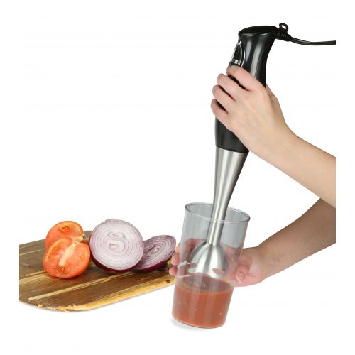  Kalorik BlackStainless Steel Hand Blender and Mixing Cup