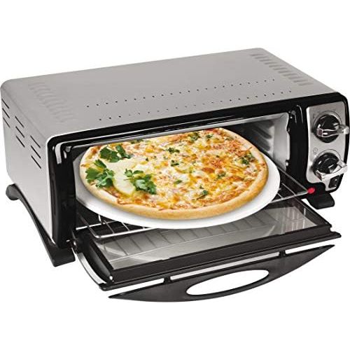  Team Kalorik TKG MBO 1000 Pizza-Ofen, Metall, Rot