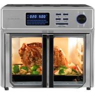 Kalorik MAXX Complete Digital Air Fryer Oven AFO 50253 OW 26 Quart 10-in-1 Countertop Toaster Oven Air Fryer Combo Up to 500° 14 Accessories & 60-recipe Cookbook 21 presets 1750W