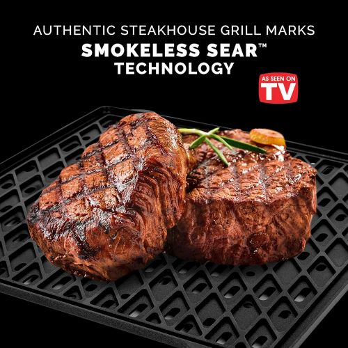  Kalorik MAXX AFO 47631 SS AS SEEN ON TV Air Fryer Oven Grill (26 Qt) Digital Smokeless Indoor Grill and Air Fryer Oven Combo with 11 Accessories, Authentic BBQ, Rotisserie, and Mo