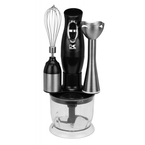  Kalorik Combination Mixer with Mixing CupChopper and Whisk, Black