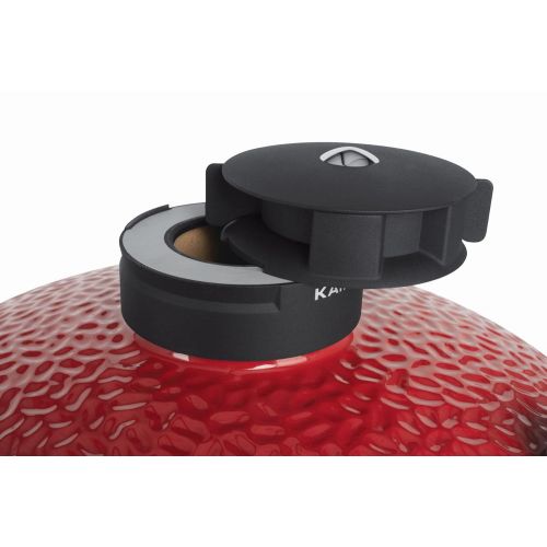  KamadoJoe BJ24NRHC Big II Stand-Alone Charcoal Grill, Blaze Red