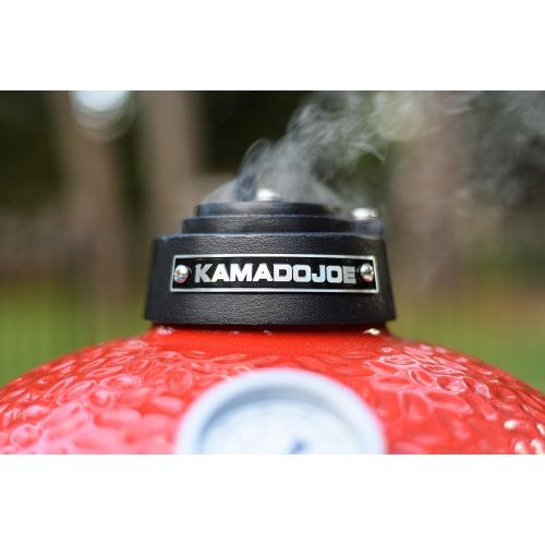  KamadoJoe Kamado Joe KJ23RH Classic Joe Grill, 18, Red