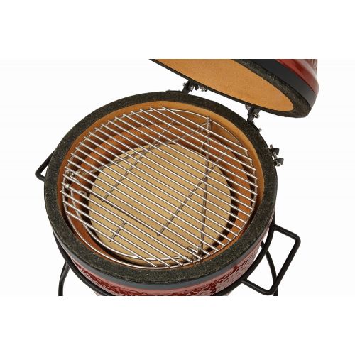  KamadoJoe Kamado Joe KJ23RH Classic Joe Grill, 18, Red