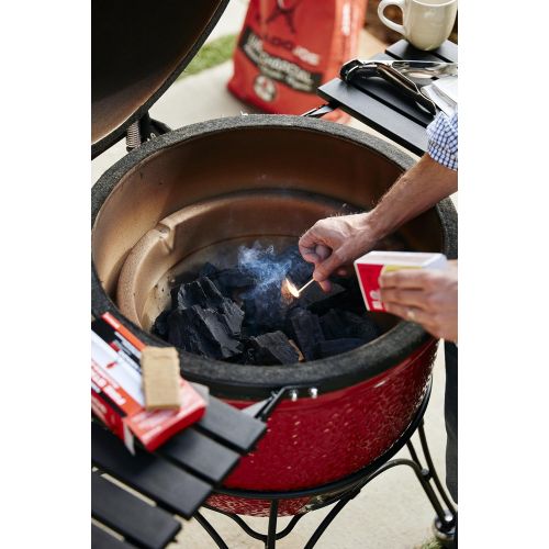  KamadoJoe KJ23RHC Classic II, Charcoal Grill,Blaze Red