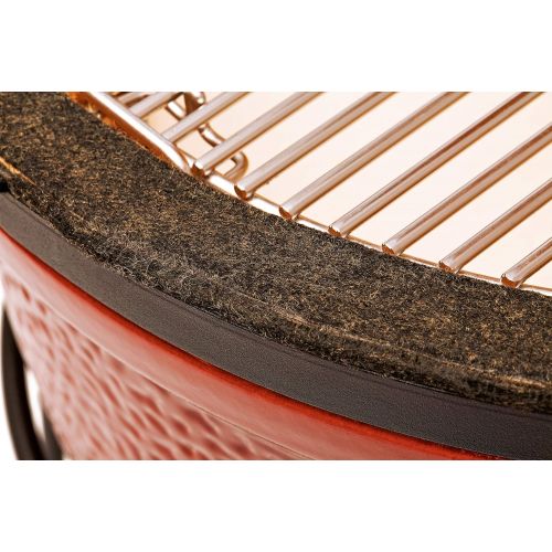  KamadoJoe KJ23RHC Classic II, Charcoal Grill,Blaze Red