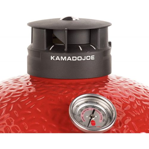  KamadoJoe KJ23RHC Classic II, Charcoal Grill,Blaze Red