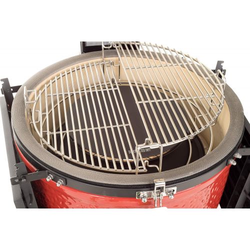  KamadoJoe KJ23RHC Classic II, Charcoal Grill,Blaze Red