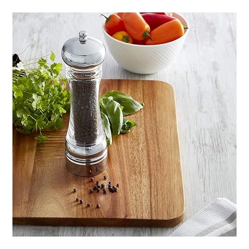 카먼스테인 Kamenstein Chrome Peppercorn Grinder, 8.5-Inch