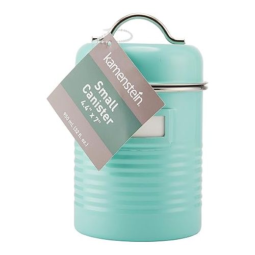 카먼스테인 Kamenstein Food Storage Canister, Small, Teal